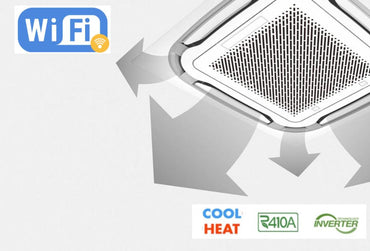 AUX Cassette Air Conditioner 3 Ton Inverter - Cooling/Heating - WIFI