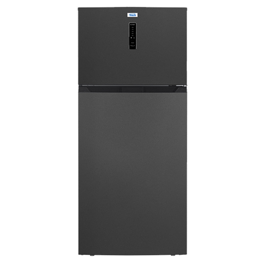 Touch Top Mount Refrigerator (26 CFT (Gross)).Mesh-Linox color. TRF-750S