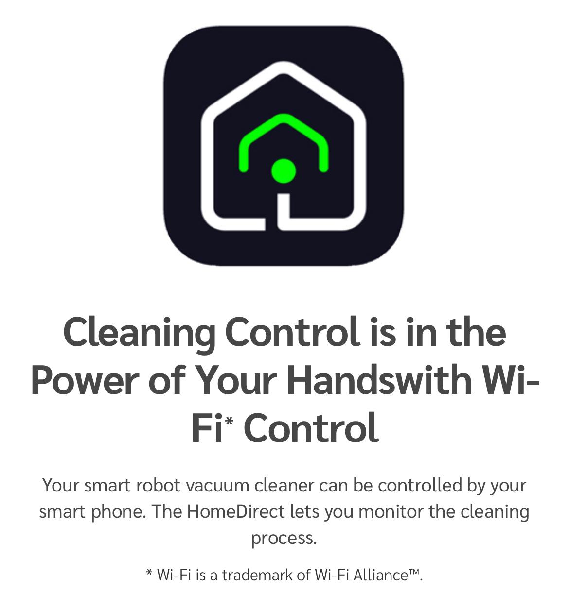 Robotic Vacuum Cleaner Wifi