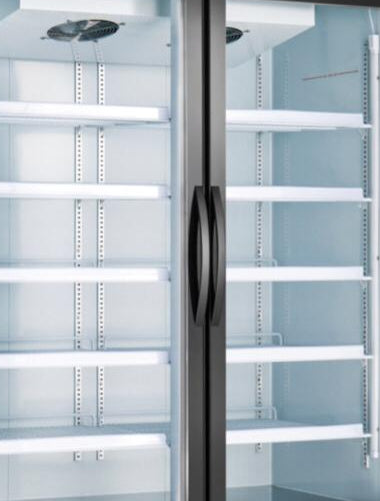 Heavy Duty Glass Door Refrigerator 37 FT