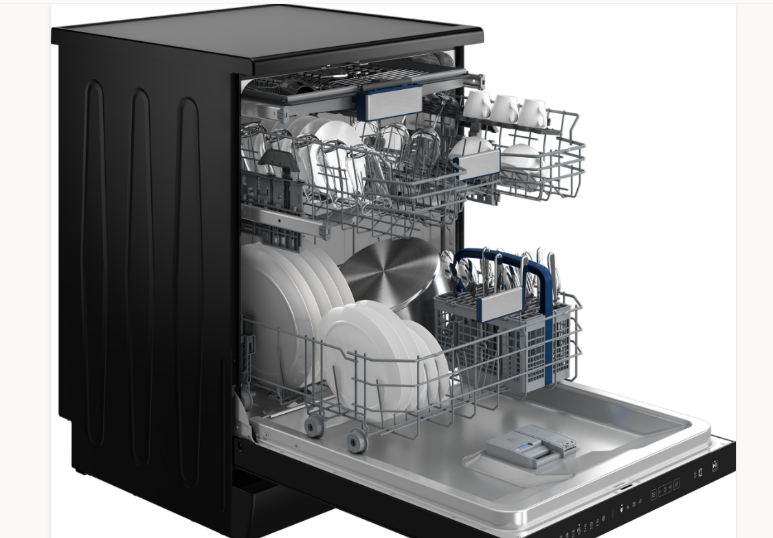 HITACHI Premium Dishwasher - 15 Place - INVERTER / Black