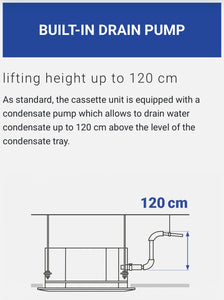 اوكس كاسيت ALTCA-H24/NDR1YB-K التبريد: 18000 موفر طاقة (WIFI)