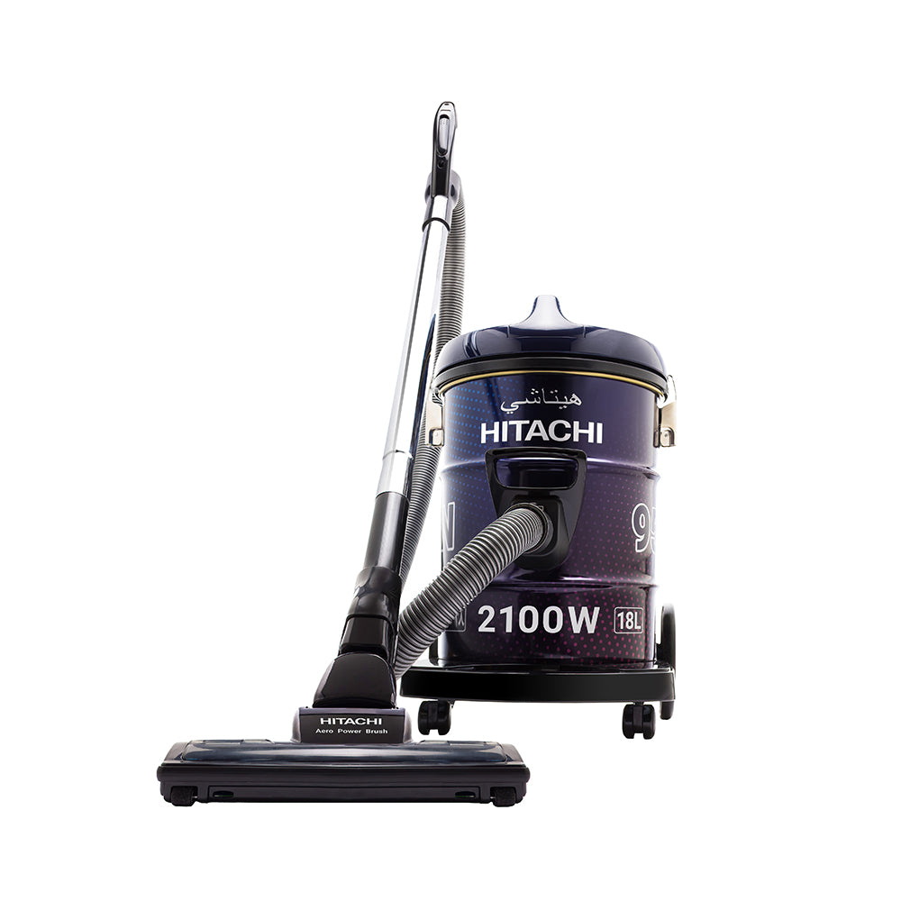 HITACHI Drum Vacuum Cleaner - 2100W - 18L
