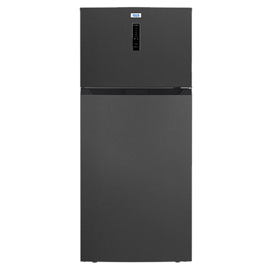 Touch Top Mount Refrigerator (26 CFT (Gross)).Mesh-Linox color. TRF-750S