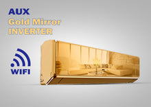 Load image into Gallery viewer, Aux Split ASTW-18HECI Gold Mirror (INVERTER WIFI) - NEW