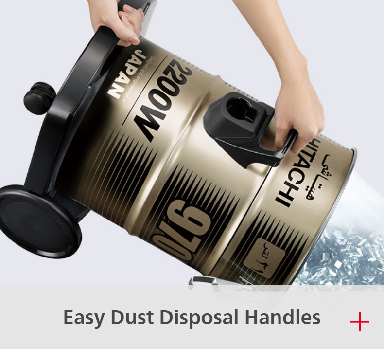 HITACHI Drum Vacuum Cleaner - 2300W - 23L