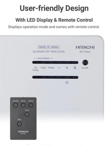 Hitachi Air Purifier EP-TZ30J ~25m² HEPA Deodorizing Filter  (NEW)